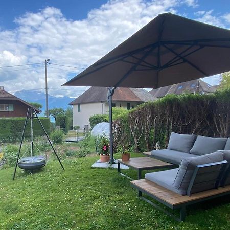 Appartement Au Calme Avec Vue Sur Les Montagnes. Sévrier Buitenkant foto