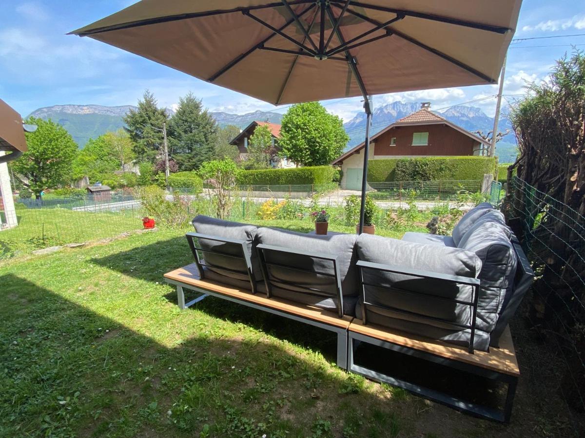 Appartement Au Calme Avec Vue Sur Les Montagnes. Sévrier Buitenkant foto