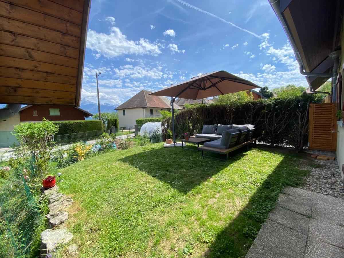 Appartement Au Calme Avec Vue Sur Les Montagnes. Sévrier Buitenkant foto