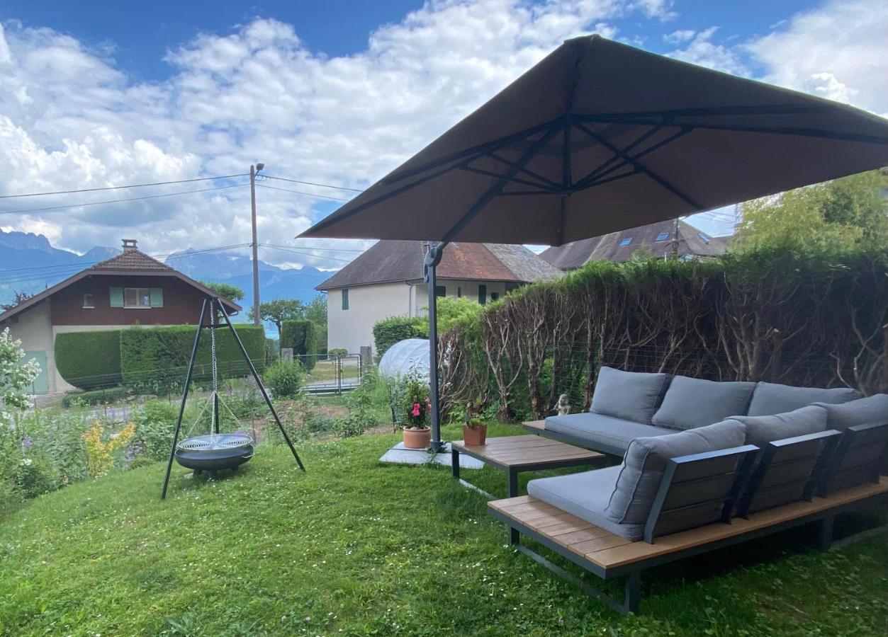 Appartement Au Calme Avec Vue Sur Les Montagnes. Sévrier Buitenkant foto